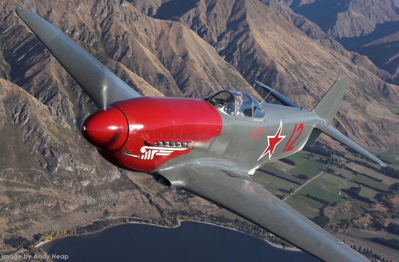 Red and Gray Airplane — Dramatic