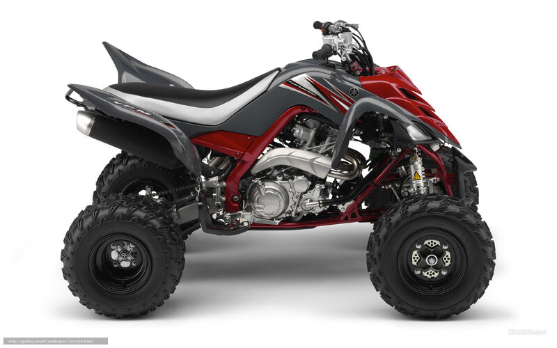 Red and Gray Atv — Neutral, Photograph