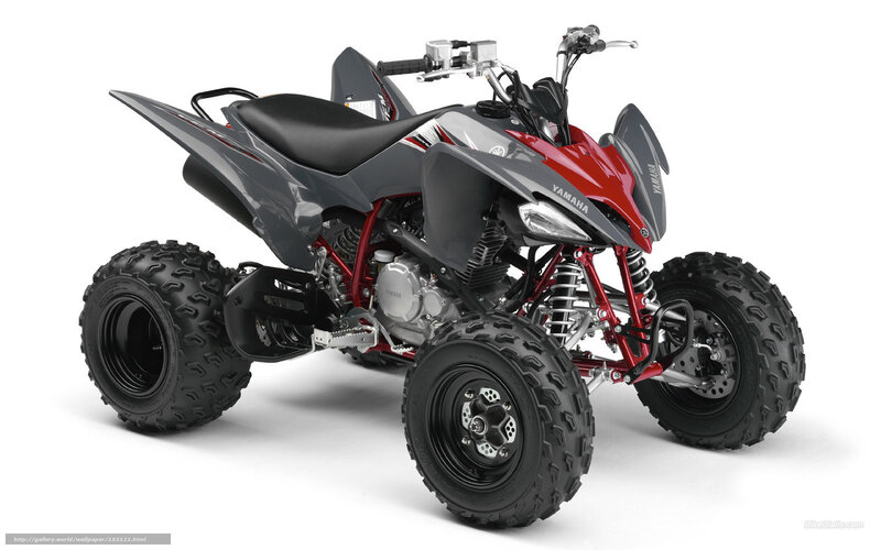 Red and Gray Atv