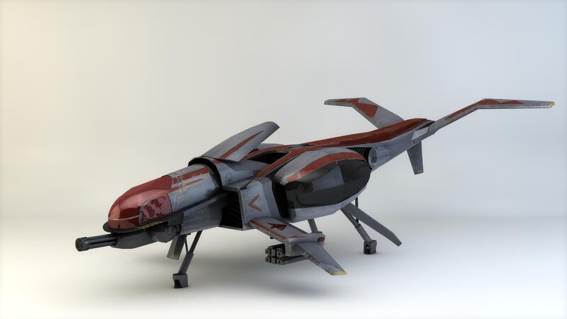 Red and Gray Fighter Jet