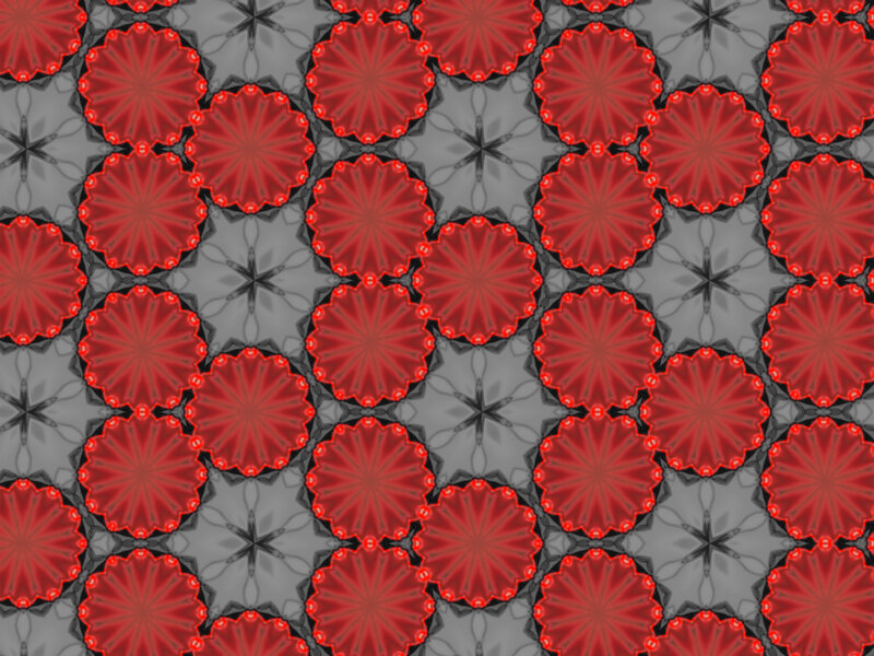 Red and Gray Pattern