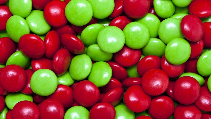Red and Green Candies