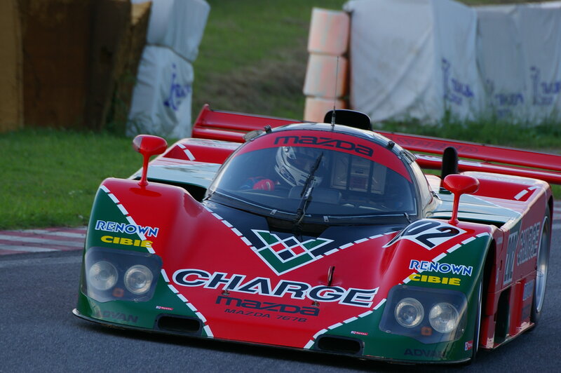 Red and Green Race Car