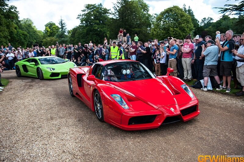 Red and Green Supercars