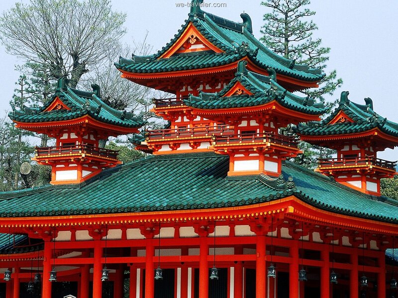 Red and Green Temple