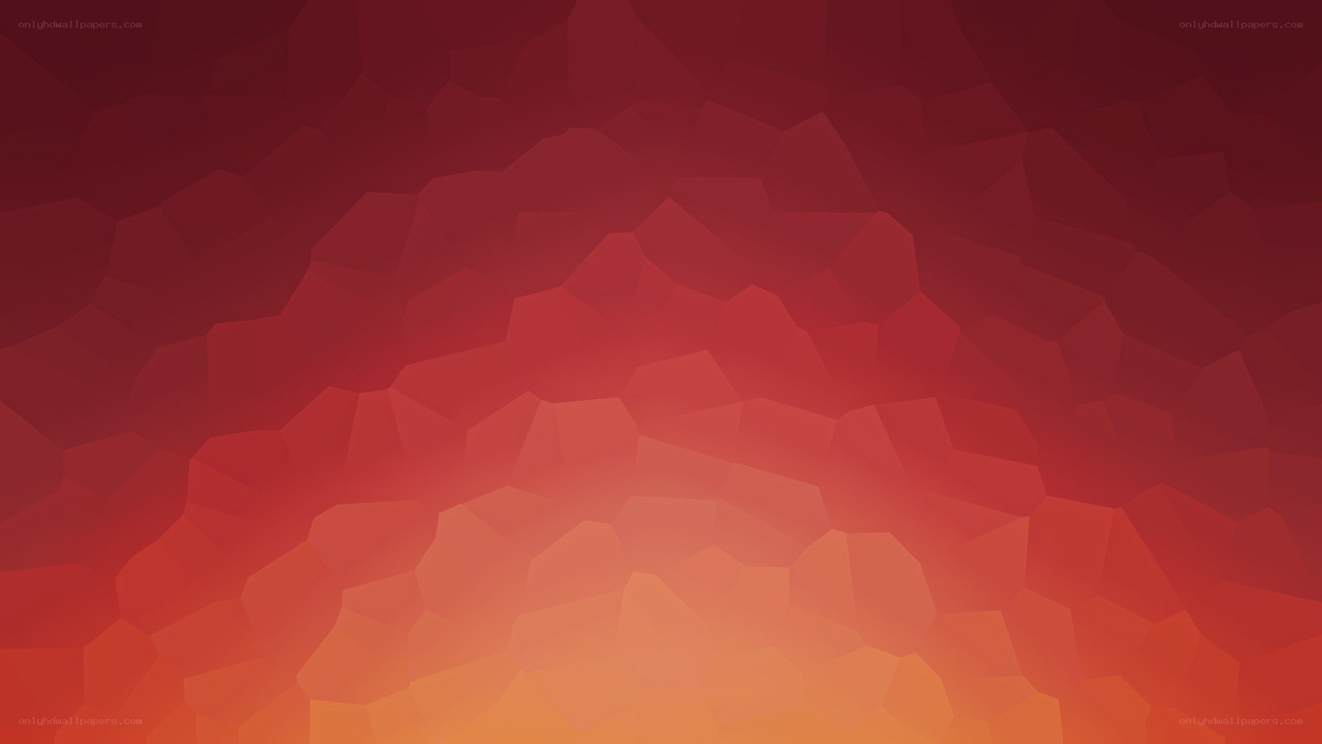 Red and orange geometric pattern