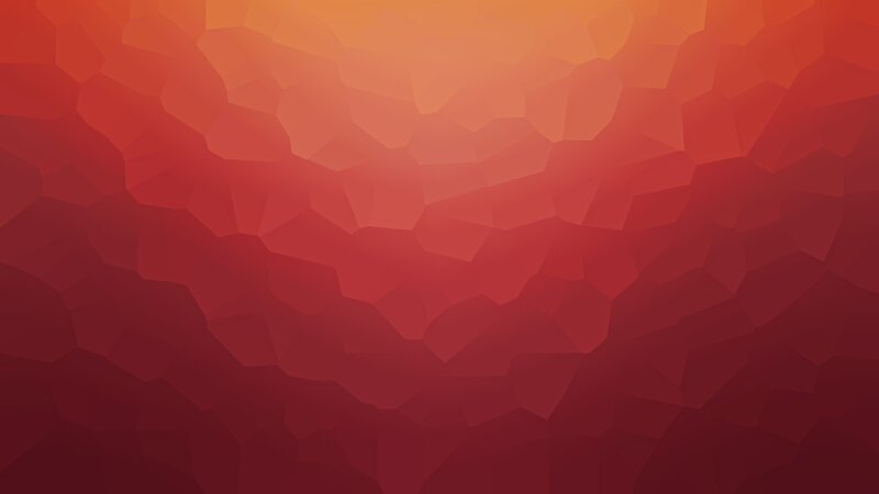 Red and Orange Polygonal Pattern