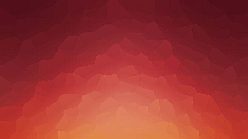 Red and Orange Polygonal Pattern — Warm