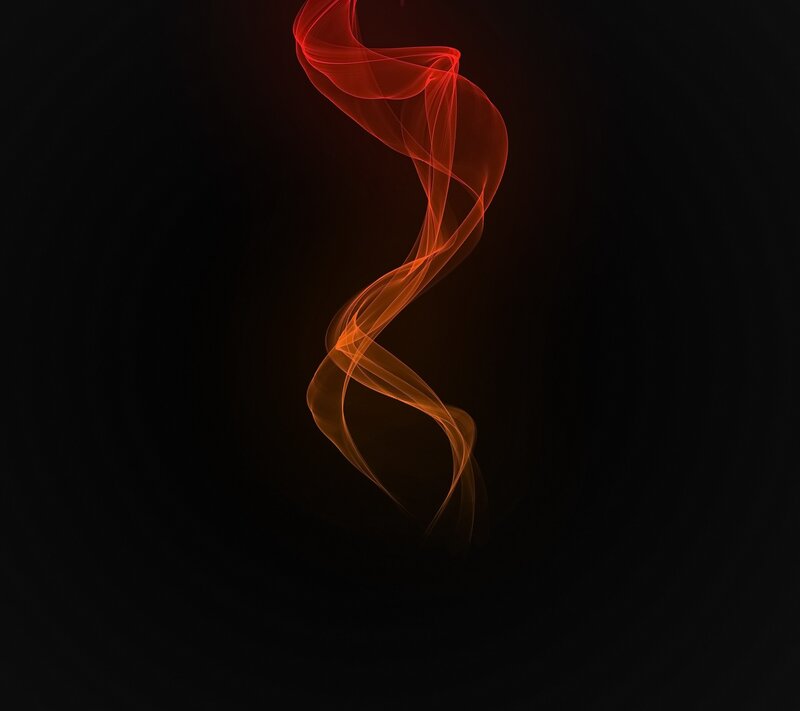 Red and Orange Smoke