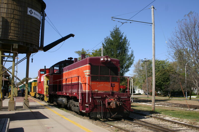 Red and Orange Train Engine