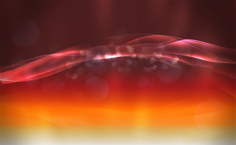 Red and Orange Waves