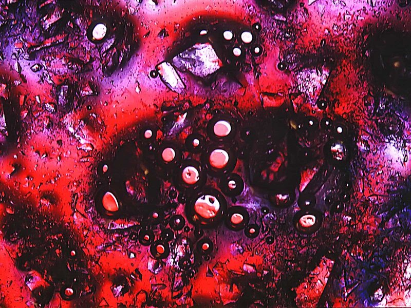 Red and Purple Abstract Pattern
