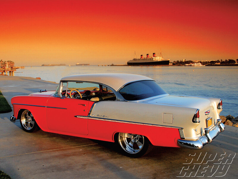 Red and Silver Car — Dramatic