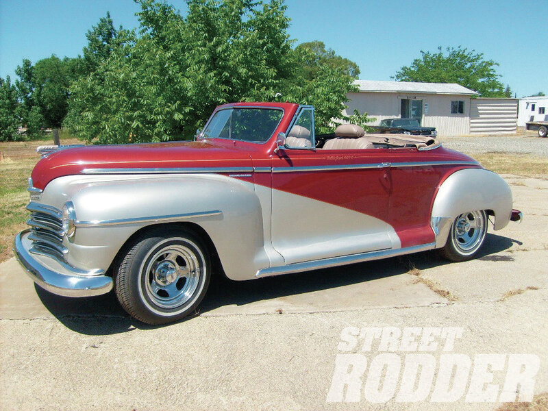 Red and Silver Convertible