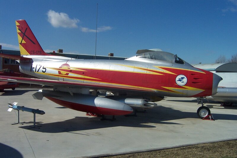 Red and Silver Jet Aircraft