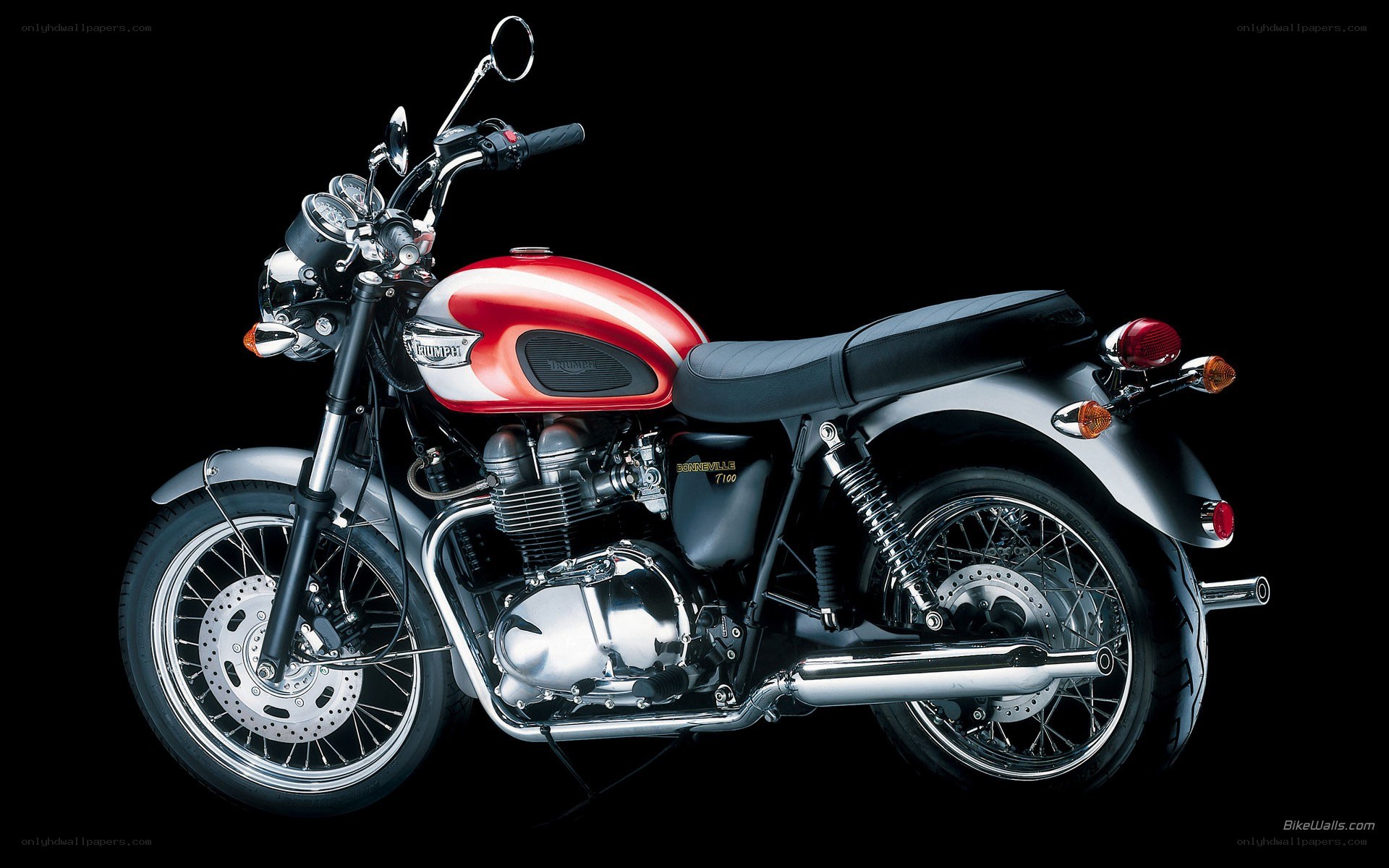 red and silver motorcycle