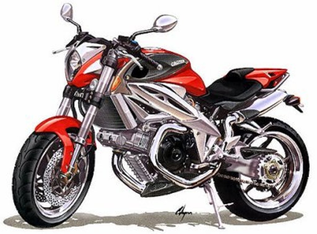 red and silver motorcycle