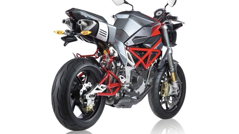 Red and Silver Motorcycle — Neutral, Photograph, Exhaust Pipes, Rear Wheel