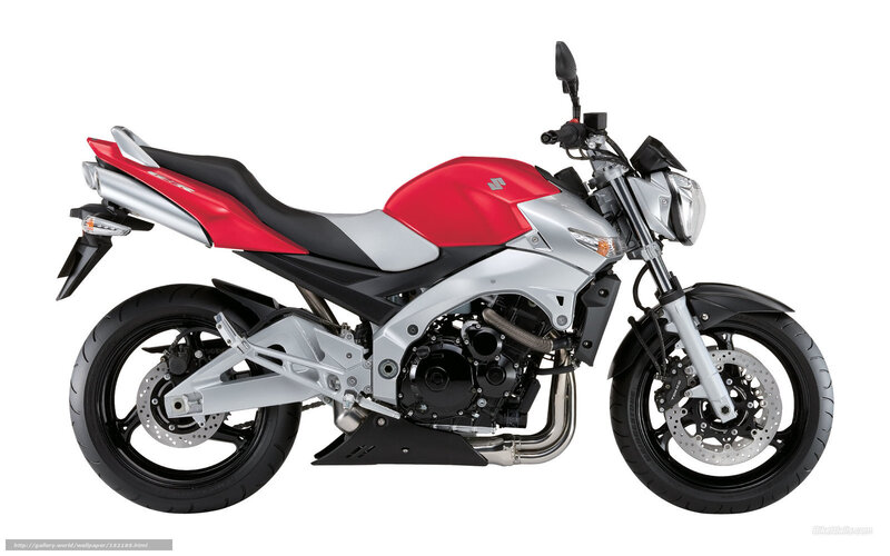 Red and Silver Motorcycle — Neutral, Photograph, Seat, Engine, Exhaust