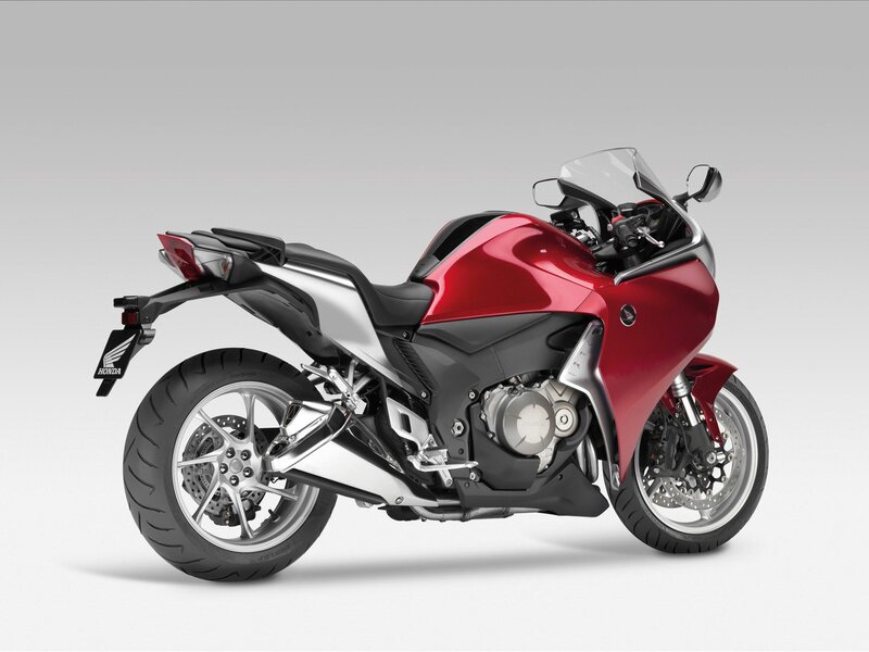 Red and Silver Motorcycle — Neutral, Photograph, Seat, Windshield, Exhaust