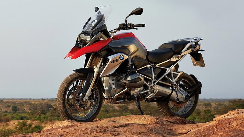 Red and Silver Motorcycle — Serene, Afternoon, Photograph