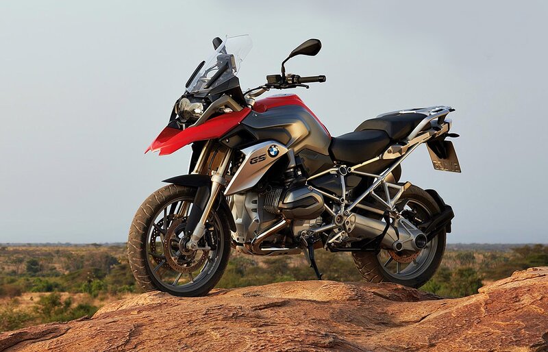 Red and Silver Motorcycle — Serene, Afternoon