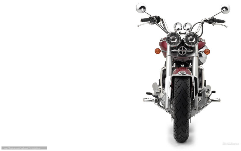 Red and Silver Motorcycle — White
