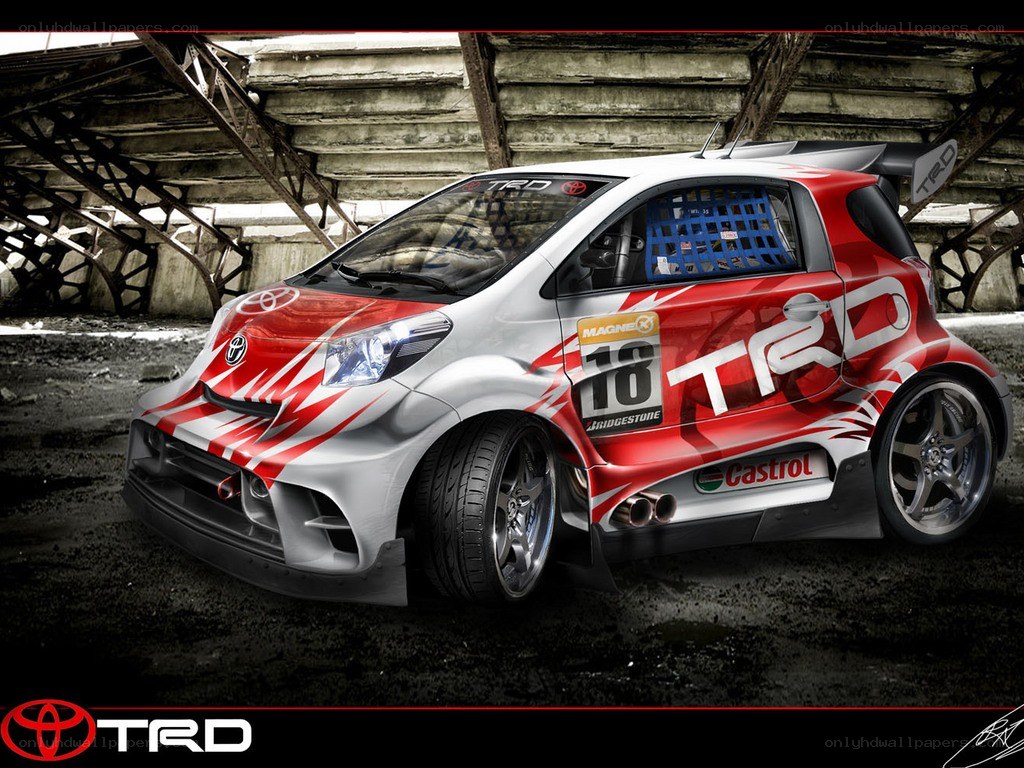 Red and silver race car
