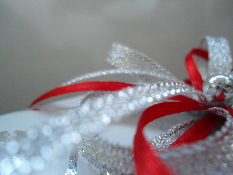 Red and Silver Ribbons
