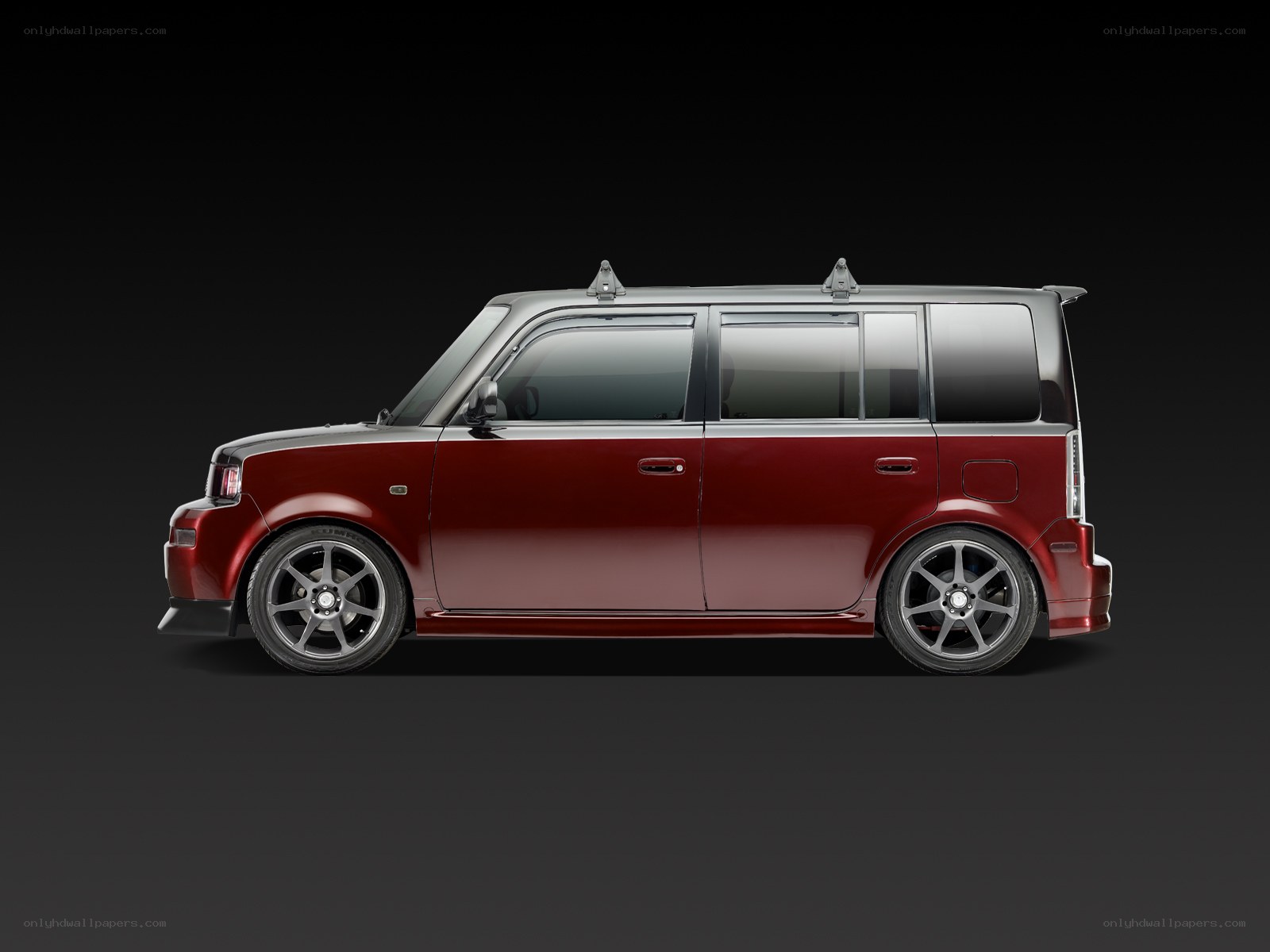 red and silver scion xb