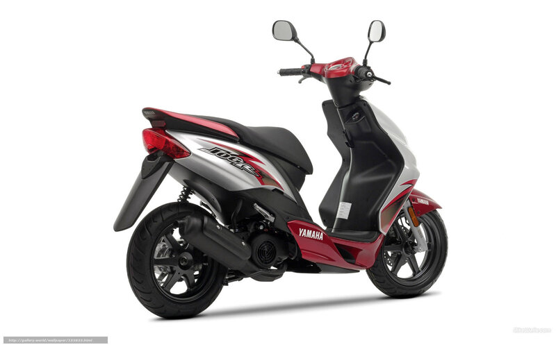 Red and Silver Scooter — Neutral, Photograph, Seat