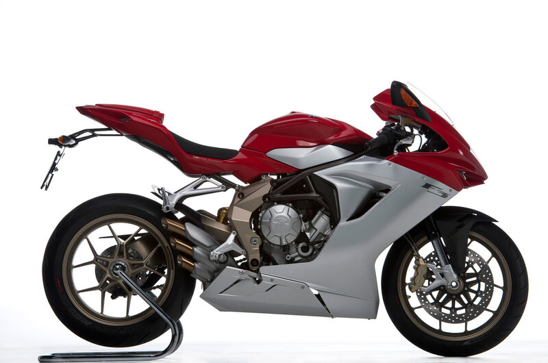 red and silver sport motorcycle