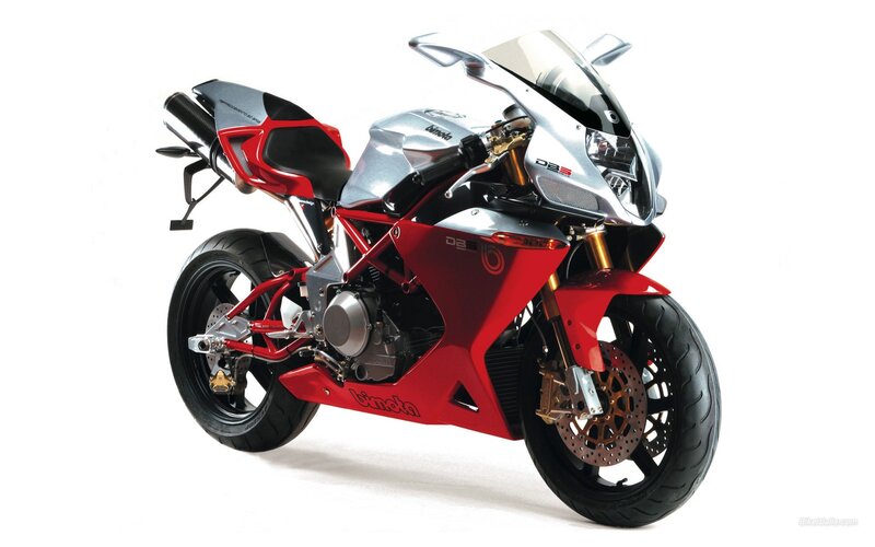 Red and Silver Sport Motorcycle — Neutral, Photograph, Seat, Exhaust