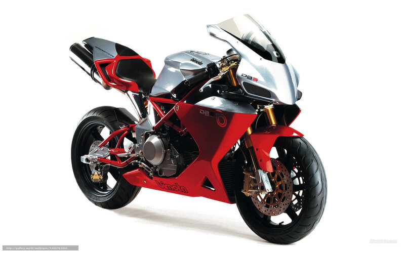 Red and Silver Sport Motorcycle — Neutral