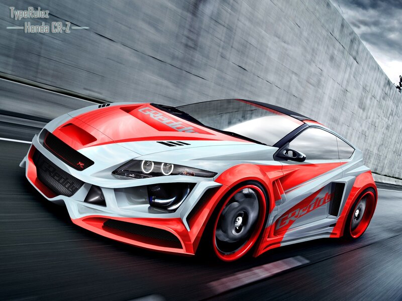 red and silver sports car