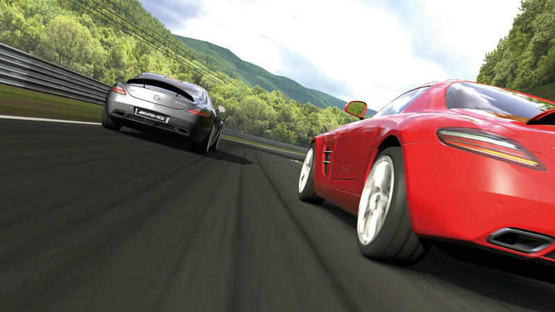 Red and Silver Sports Cars — Dynamic
