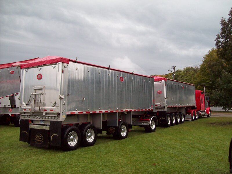 Red and Silver Trailers