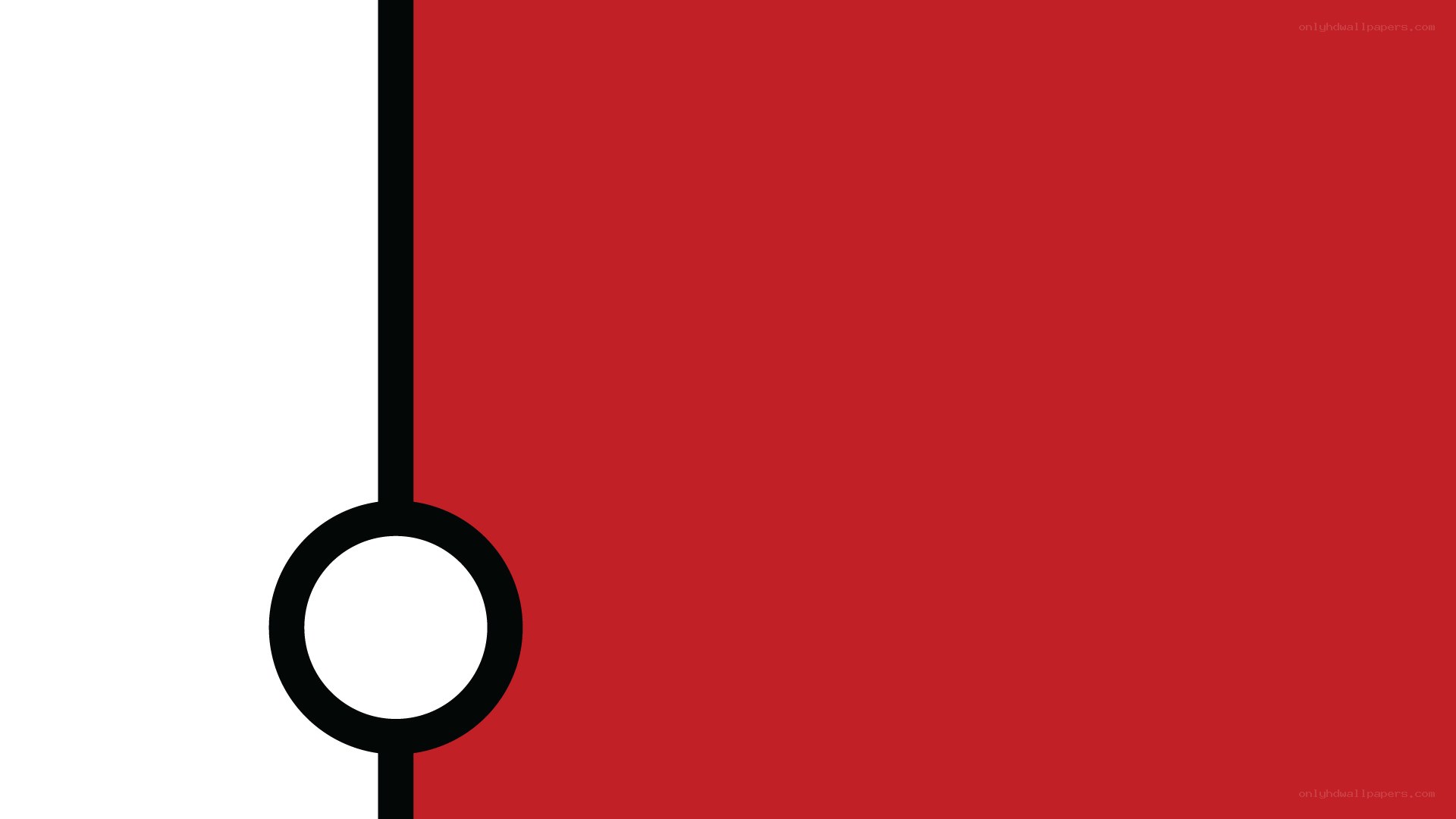 red and white abstract design