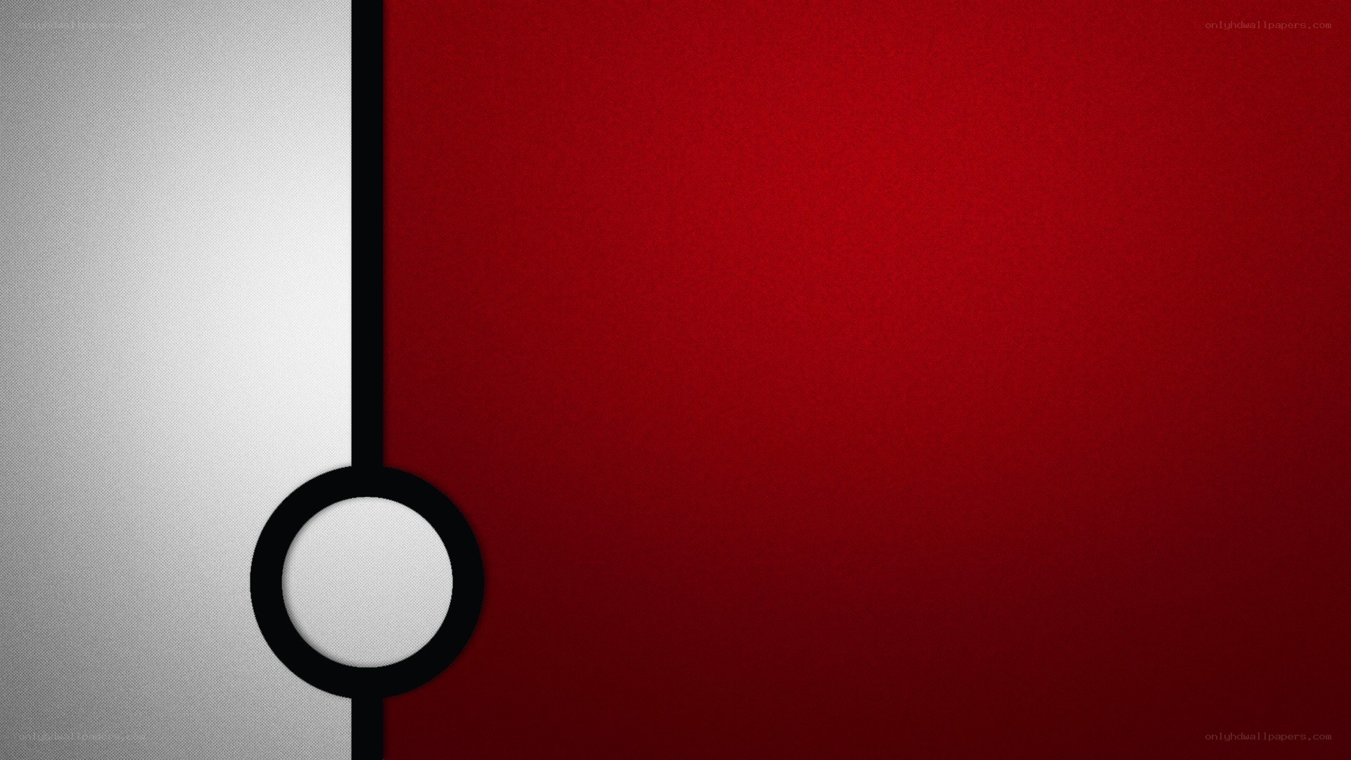 red and white abstract design