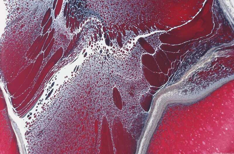 Red and White Abstract Pattern — Dynamic