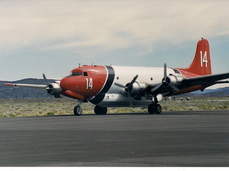 Red and White Airplane — Calm, Afternoon