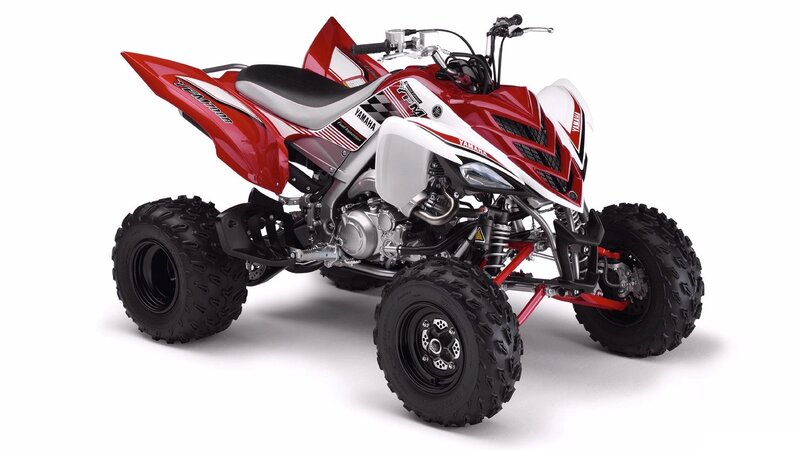 Red and White Atv