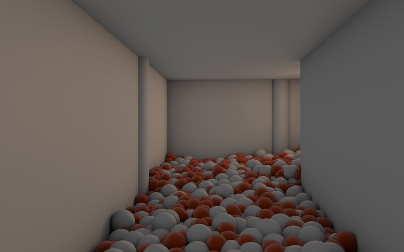 Red and White Balls