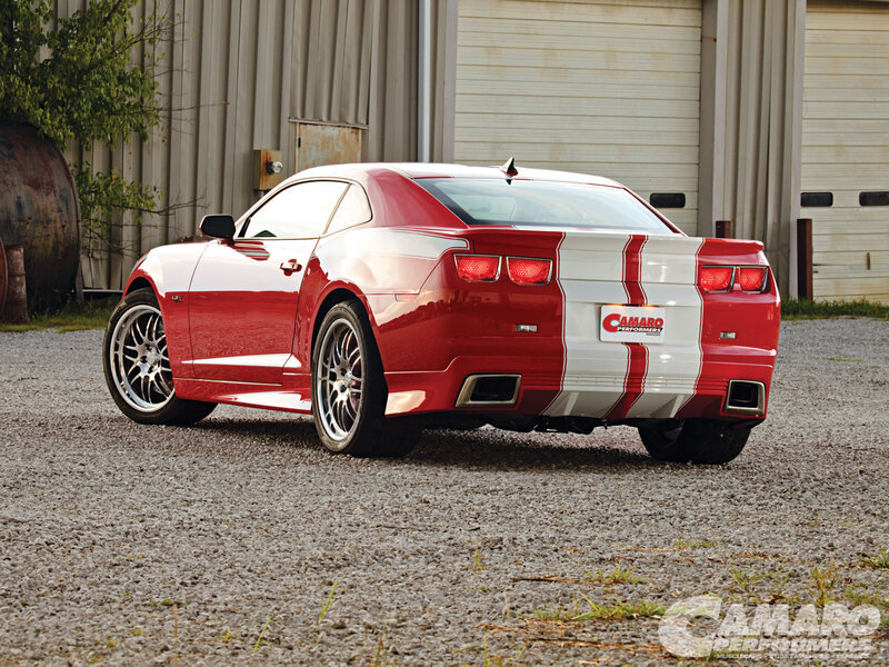 Red and White Camaro — Neutral
