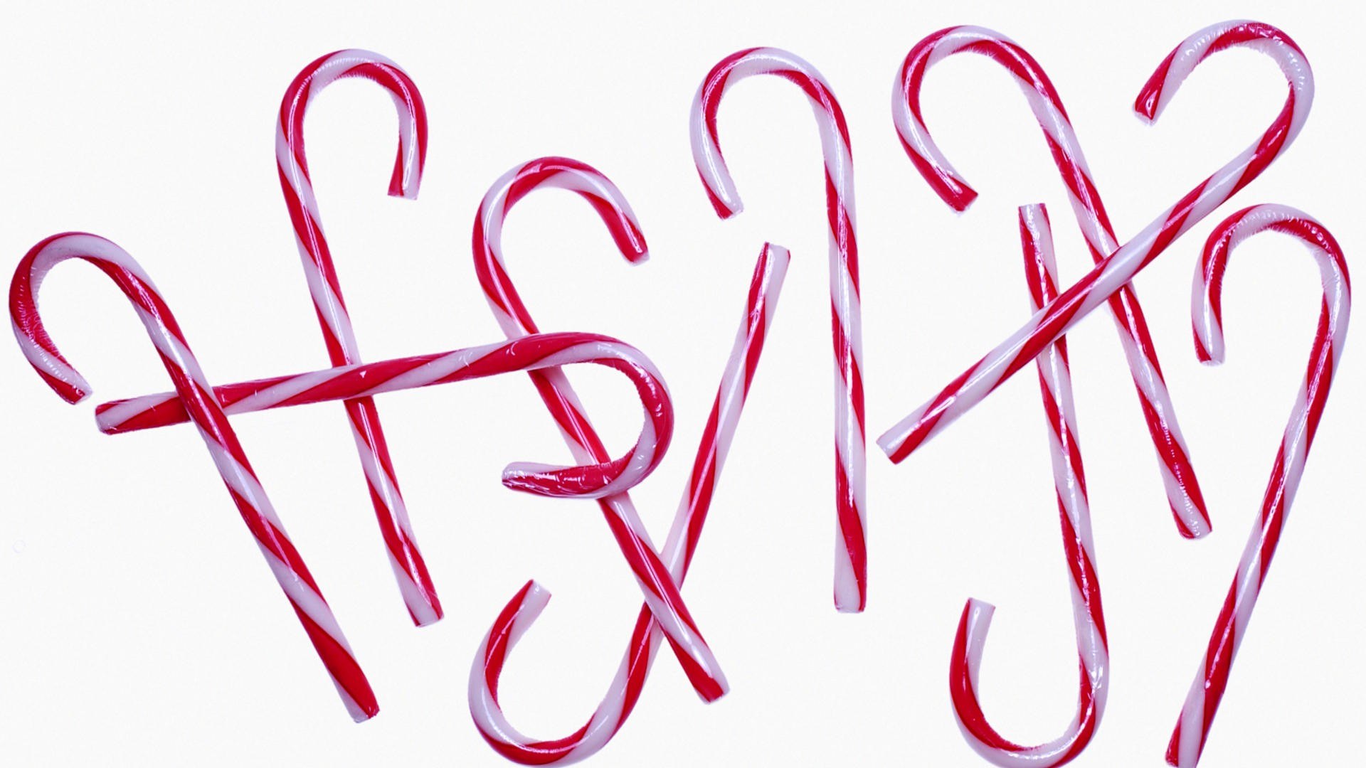 red and white candy canes
