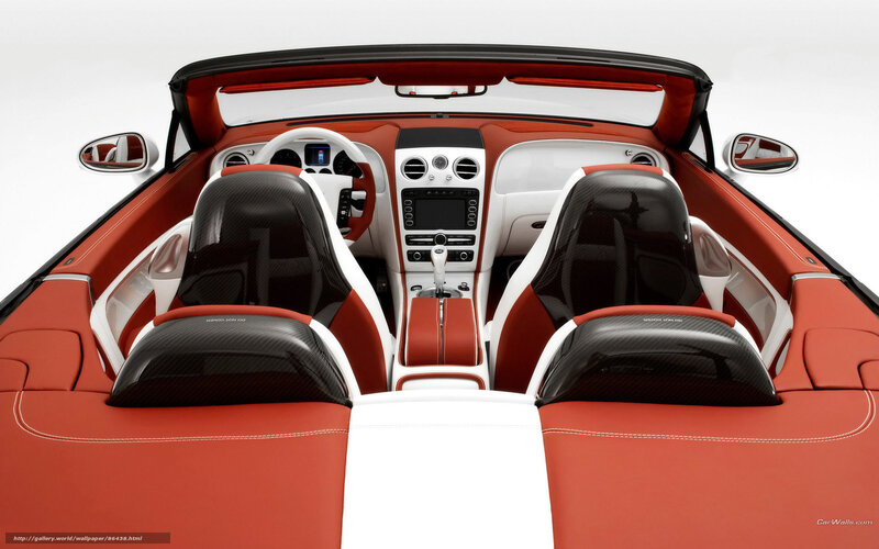 Red and White Car Interior — Clean