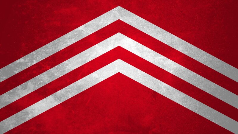 Red and White Chevrons