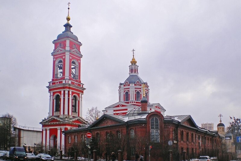Red and White Church
