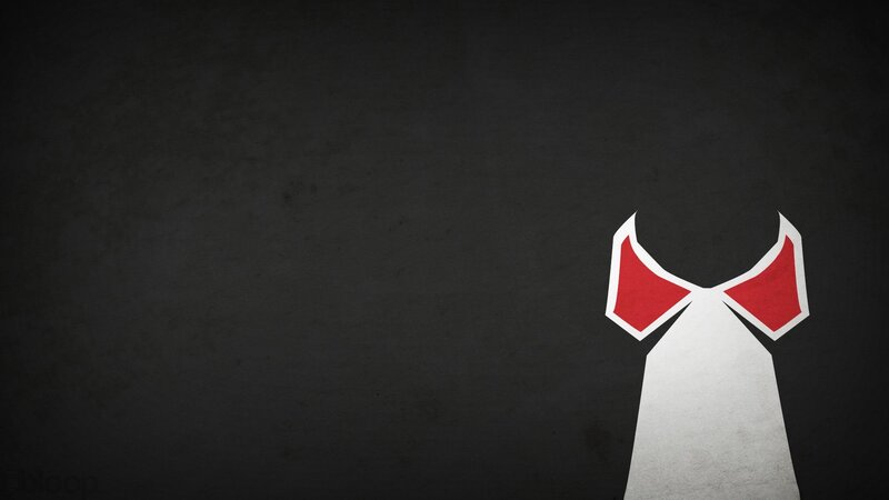 Red and White Collar