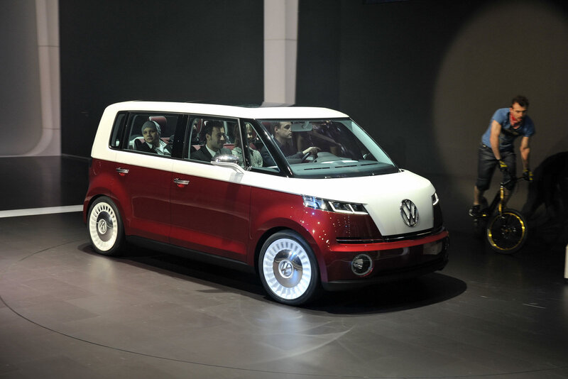 Red and White Concept Car — Dramatic, Photograph